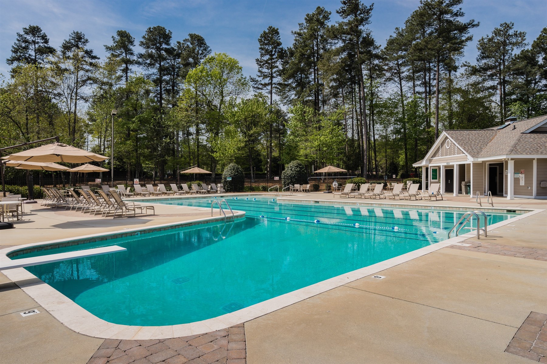 public pools with diving boards